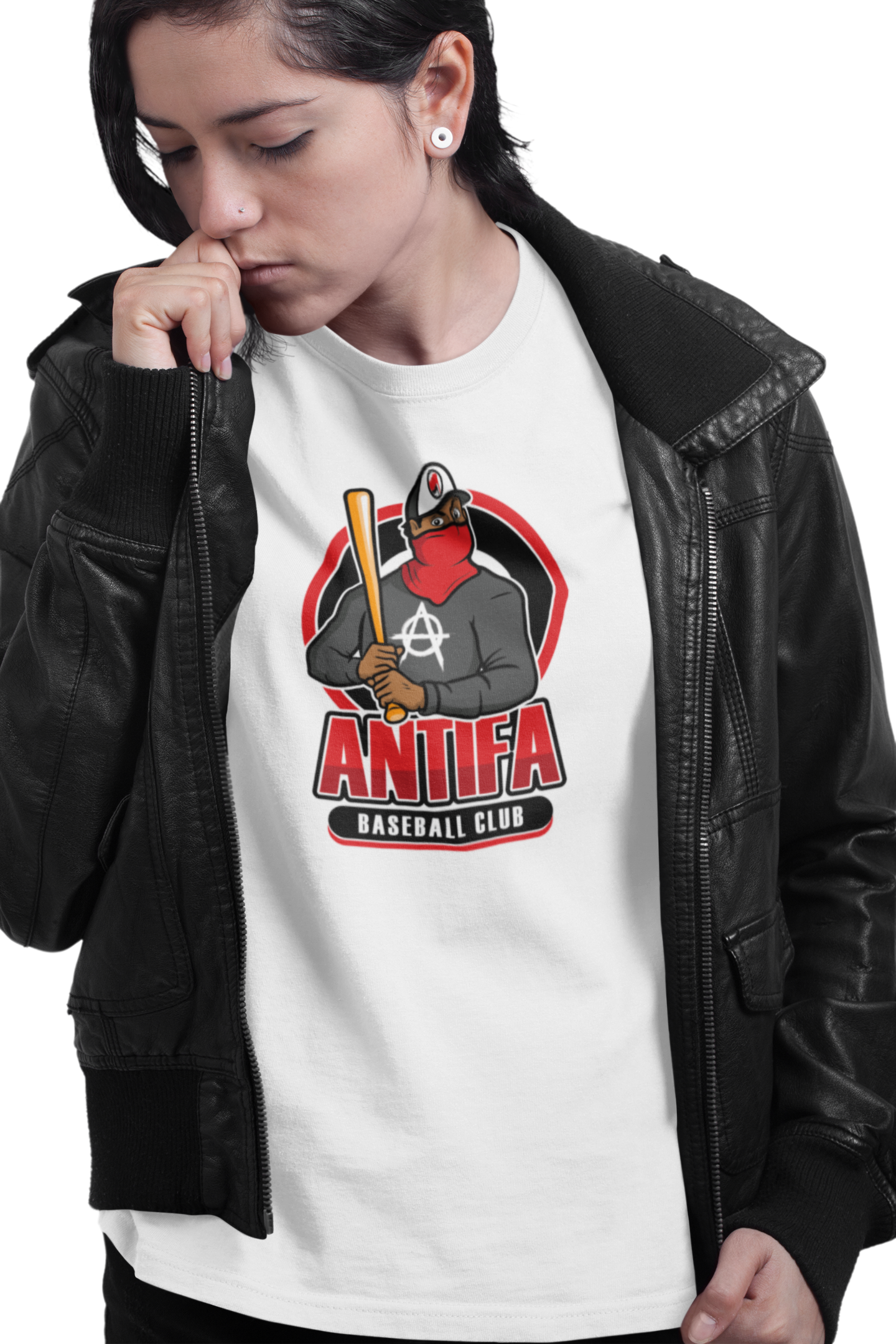 Camiseta Feminina Antifa